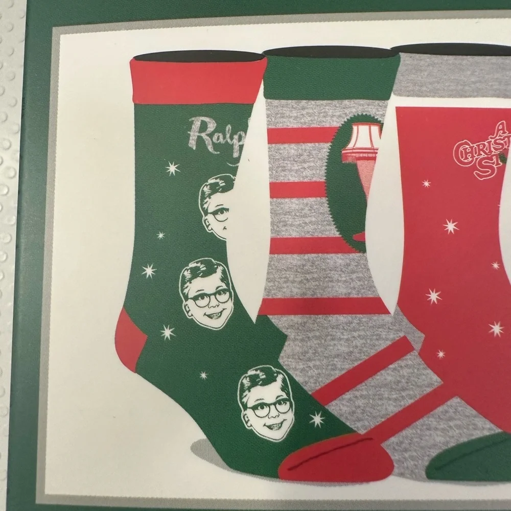 🆕A Christmas Story Socks